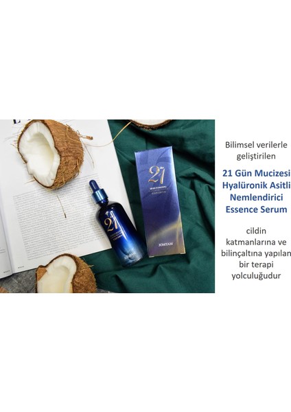 21 Gün Hyalüronik Asitli Nemlendirici Serum 100 ml