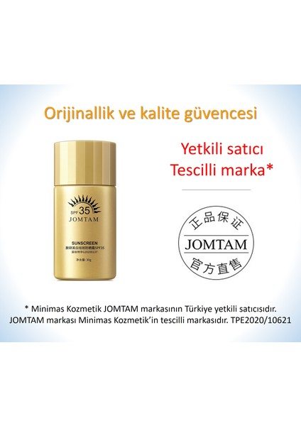 Çil ve Lekelere Karşı SPF35 Güneş Koruyucu Konsantre Krem 30 gr