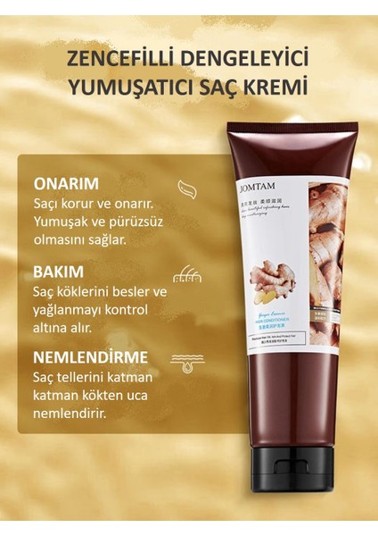 Zencefilli Dengeliyici Yumuşatıcı Saç Kremi 250 gr