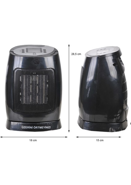 Sımtech KM-1727 Seramik Fanlı Isıtıcı fiyatları