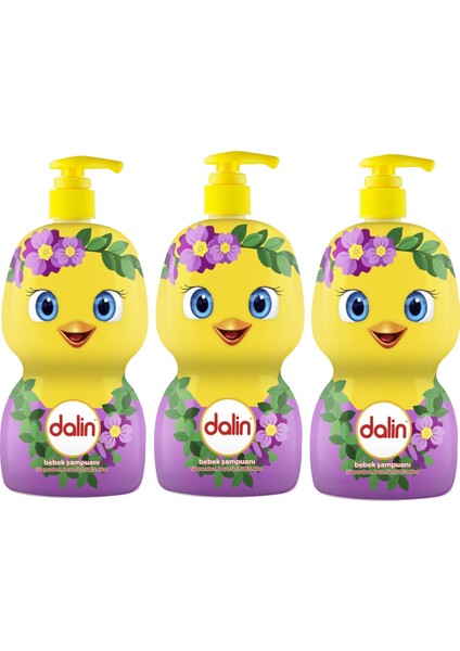 3'lü Şampuan Civciv Şişeli 500 ml