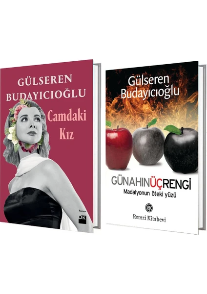 Camdaki Kız - Günahın Üç Rengi - Gülseren Budayıcıoğlu - 2 Kitap Takım