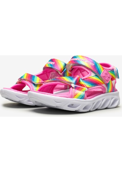 HYPNO-FLASH - RAİNBOW LİGHTS Büyük Kız Çocuk Çok Renkli Işıklı Sandalet - 20218L MLT