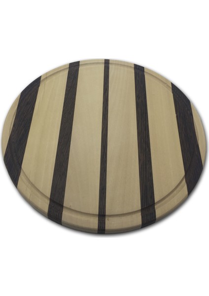 - Wenge & Dişbudak Masif Ahşap Kesme ve Sunum Tahtası 709Q