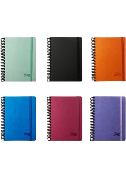 Jazz 4 Bölmeli Spiralli Defter 17 x 24 cm 150 Yaprak Çizgili 2'li fiyatları