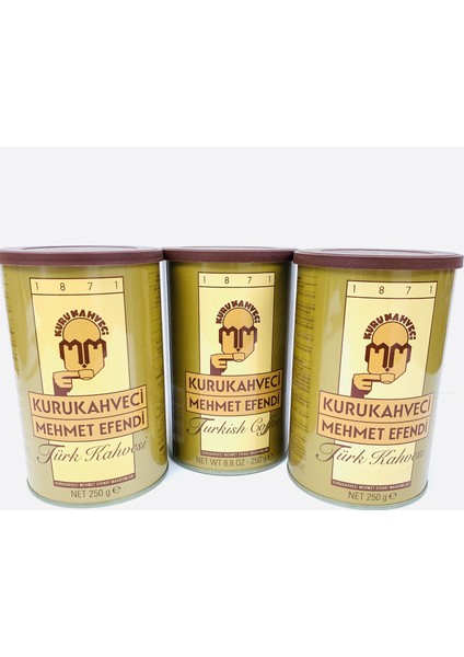 Mehmet Efendi Türk Kahvesi 250 gr x 3'lü