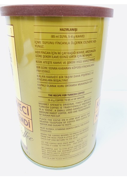 Mehmet Efendi Türk Kahvesi 250 gr x 3'lü indirimleri