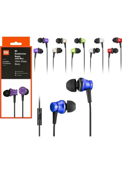 Mikrofonlu Kulak Içi Kulaklık Deep Bass fiyatları