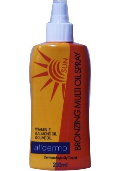 Sun Oil Sprey 200 ml Bronz