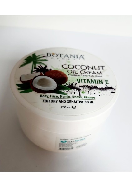 Hindistan Cevizi Yağı Kremi 200 ml
