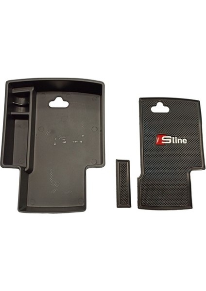 Audi A4 2008-15 A5 2010-15 Orta Konsol Organizer Sline Yazılı