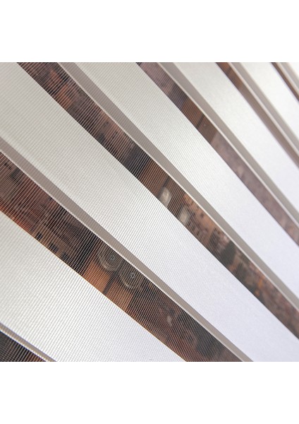 Zebra Perde Beyaz Bamboo 70 x 200 cm