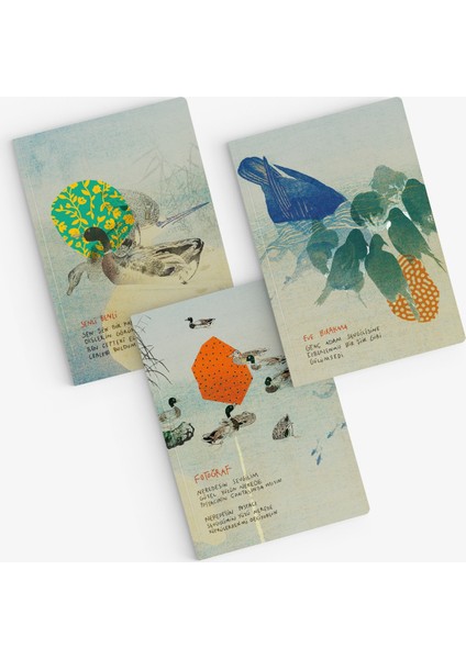 Selma Hanım Defter Seti 3'lü