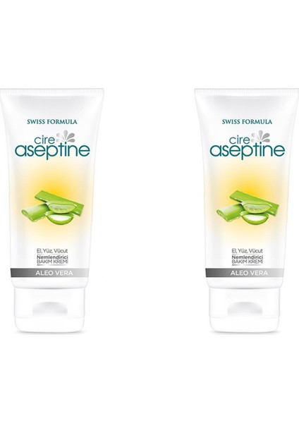 Cire Aseptine Aloe Vera Ozlu 75 ml + Aloe Vera Ozlu 75 ml ( 2 Ürün)