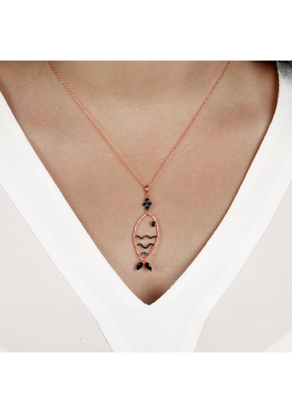 Balık Tasarım Gümüş Kadın Kolye fiyatları