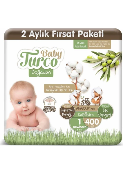 Baby Turco Doğadan 1 Numara Newborn 400'lü