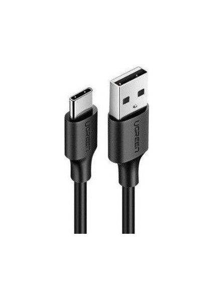 USB Type-C Şarj ve Data Kablosu Siyah 1 Metre