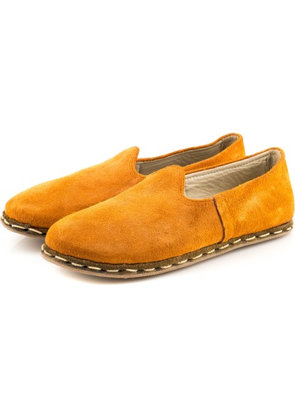 Süet Deri Turuncu Kadın Spor Gaziantep Yemeni fiyatları