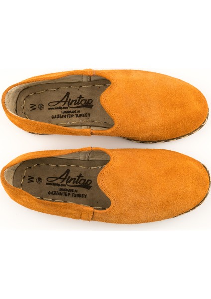 Süet Deri Turuncu Kadın Spor Gaziantep Yemeni fırsatları