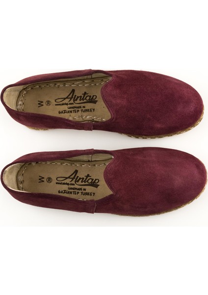 Süet Deri Bordo Erkek Spor Gaziantep Yemeni