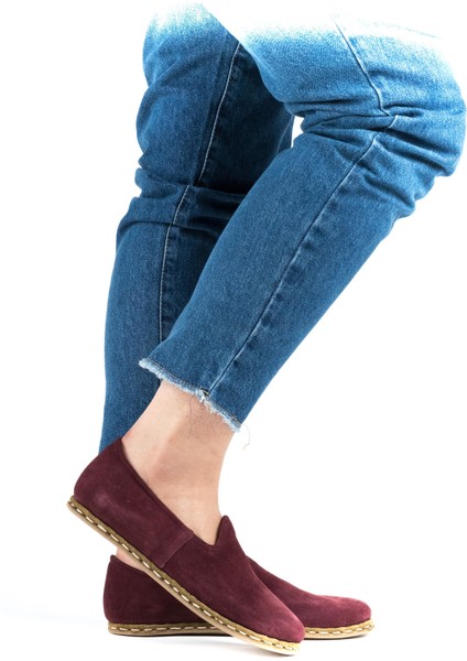 Süet Deri Bordo Erkek Spor Gaziantep Yemeni fırsatları