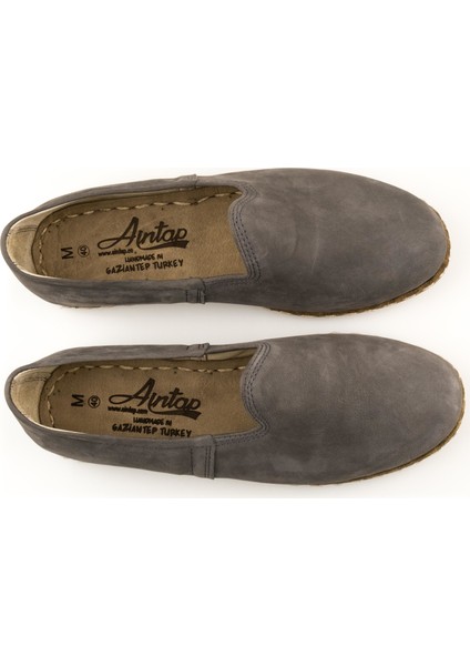 Nubuk Deri Gri Erkek Spor Gaziantep Yemeni modelleri