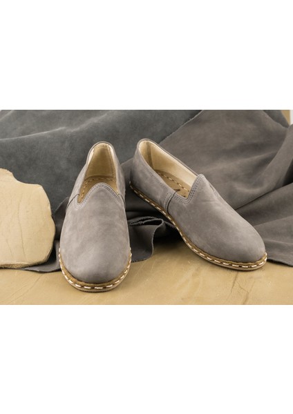 Nubuk Deri Gri Erkek Spor Gaziantep Yemeni indirimleri