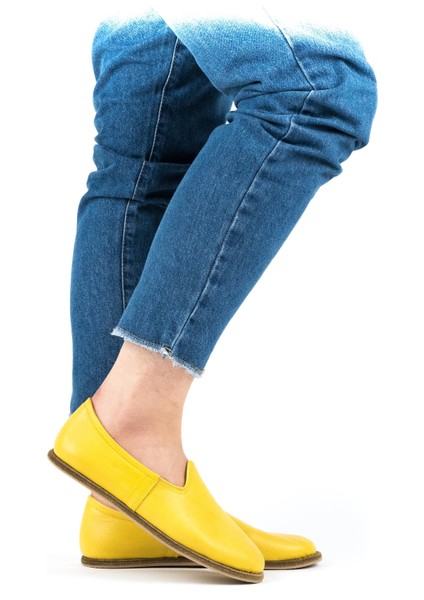 Deri Sarı Erkek Klasik Gaziantep Yemeni