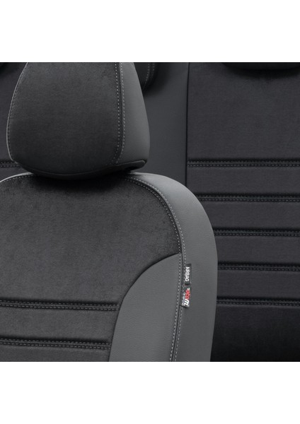 Audi A5 2011-2016 Özel Üretim Koltuk Kılıfı Milano Design Siyah