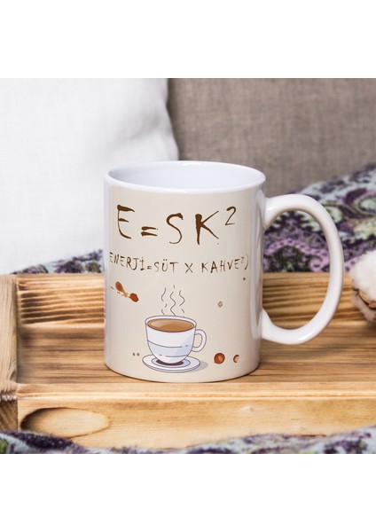 Kupa Bardak Esprili Kahve Süt Formül