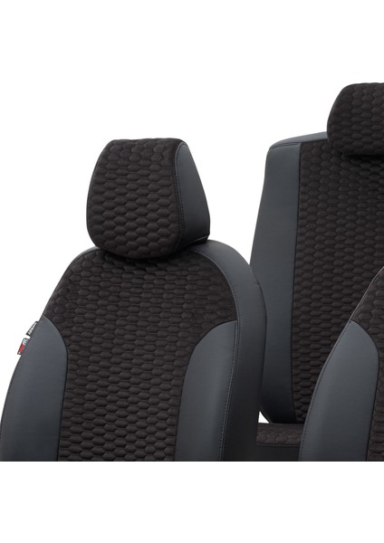 BMW 1 Serisi 2011-2019 F20 Özel Üretim Koltuk Kılıfı Tokyo Design Tay Tüyü Siyah fırsatları