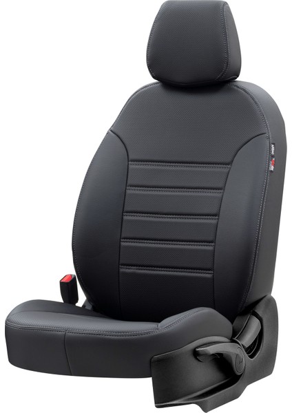 BMW X3 2003-2010 E83 Özel Üretim Koltuk Kılıfı New York Design Siyah