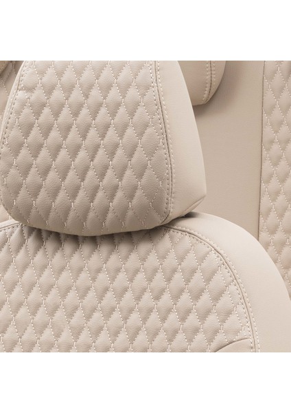 Chevrolet Rezzo 2004-2008 Özel Üretim Koltuk Kılıfı Amsterdam Design Deri Bej indirimleri