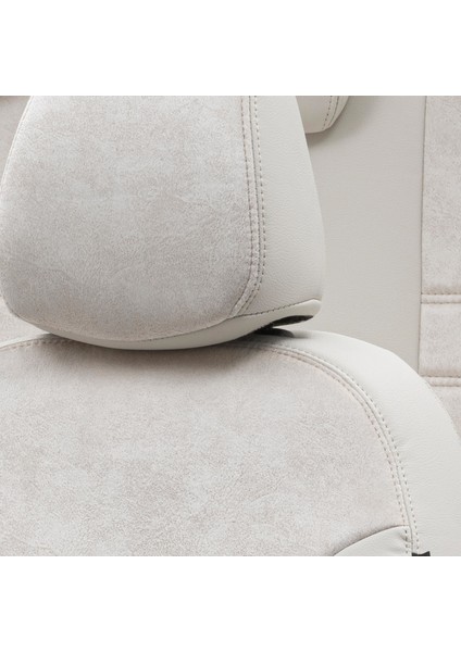 Chevrolet Captiva 2006-2011 5 Kişi Özel Üretim Koltuk Kılıfı Milano Design Fildişi indirimleri