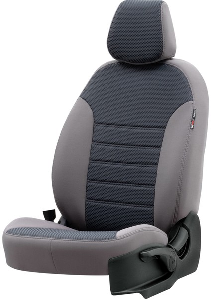Citroen Berlingo 2008-2018 Özel Üretim Koltuk Kılıfı Original Design Füme - Gri fiyatları