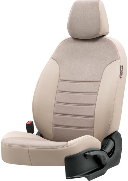 Citroen C3 2009-2016 Özel Üretim Koltuk Kılıfı London Design Bej fiyatları