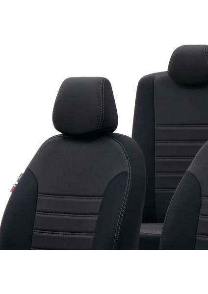 Citroen C-Elysee 2012-2017 Özel Üretim Koltuk Kılıfı Original Design Siyah
