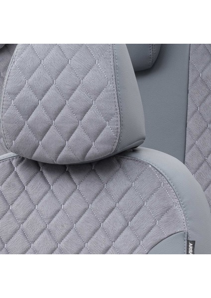 Citroen C3 2016-Sonrası Özel Üretim Koltuk Kılıfı Madrid Design Tay Tüyü Füme indirimleri