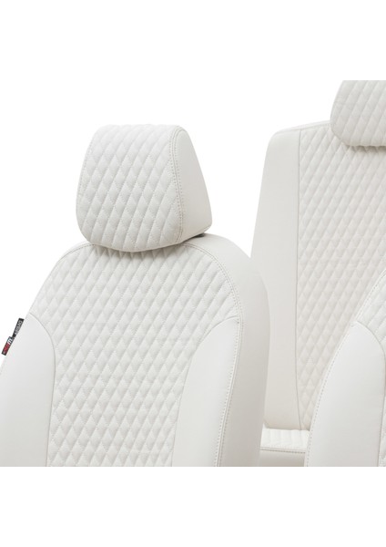 Dacia Duster 2010-2017 Özel Üretim Koltuk Kılıfı Amsterdam Design Deri Fildişi fırsatları