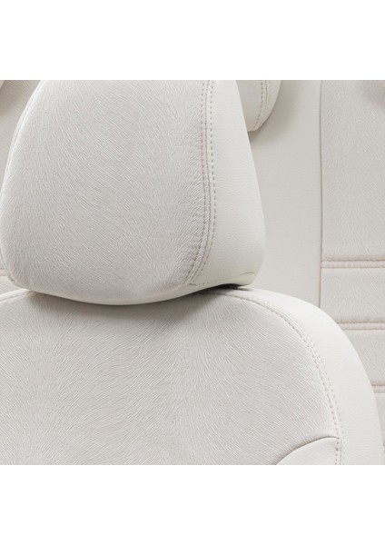 Dacia Duster 2017-Sonrası Özel Üretim Koltuk Kılıfı London Design Fildişi indirimleri