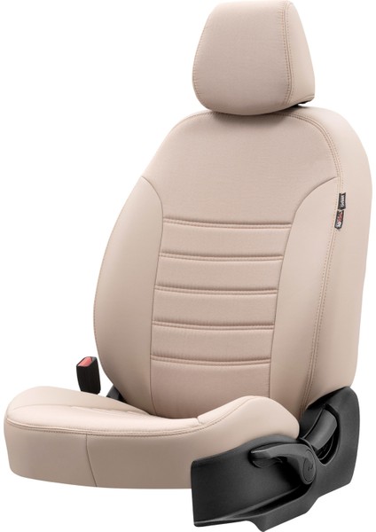 Fiat 500 L 2013-2018 Özel Üretim Koltuk Kılıfı Paris Design Bej fiyatları