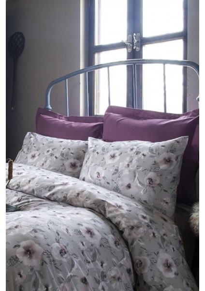 Florans 145 TC (57 TEL) Pamuk Ranforce Çift Kişilik Nevresim Takımı