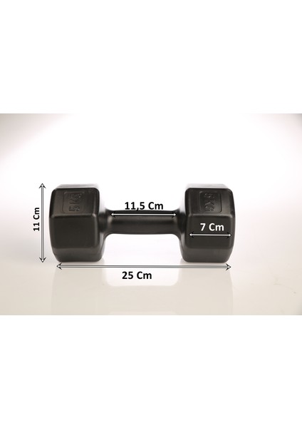 5 kg Dambıl X2 Adet= 10 kg