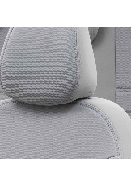 Fiat Egea 2015-Sonrası Özel Üretim Koltuk Kılıfı Original Design Açık Gri indirimleri