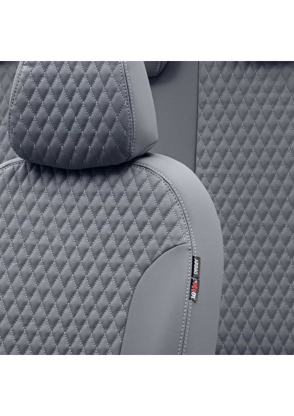 Ford Ranger 2006-2013 Özel Üretim Koltuk Kılıfı Amsterdam Design Deri Füme modelleri