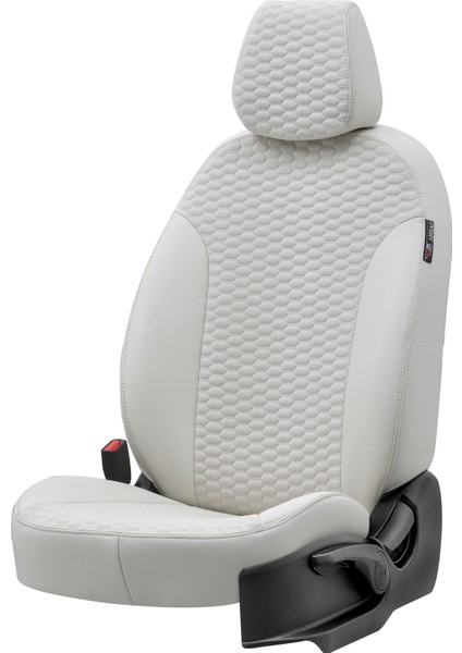 Ford Ranger 2006-2013 Özel Üretim Koltuk Kılıfı Tokyo Design Tay Tüyü Siyah - Kırmızı fiyatları