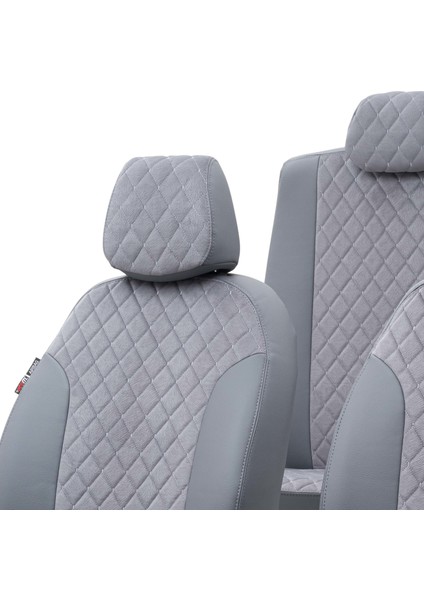 Ford Transit Custom 2012-Sonrası 8+1 (9 Kişi) Özel Üretim Koltuk Kılıfı Madrid Design Tay Tüyü Füme fırsatları