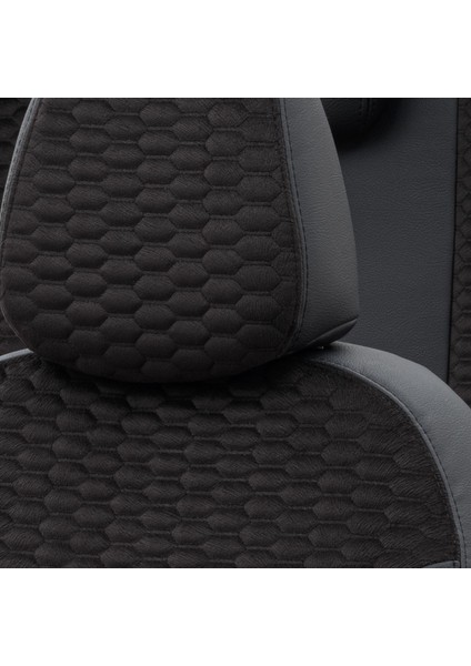 Ford Mondeo 2001-2007 Özel Üretim Koltuk Kılıfı Tokyo Design Tay Tüyü Siyah indirimleri