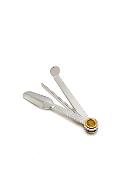 Çelik Pipo Delici Bastırıcı Kazıyıcı Kaşığı RA40