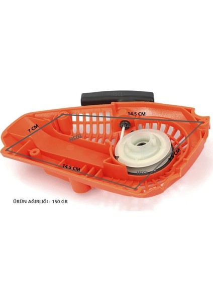 Budama Motorlu Testere 2500 Starter Kapak